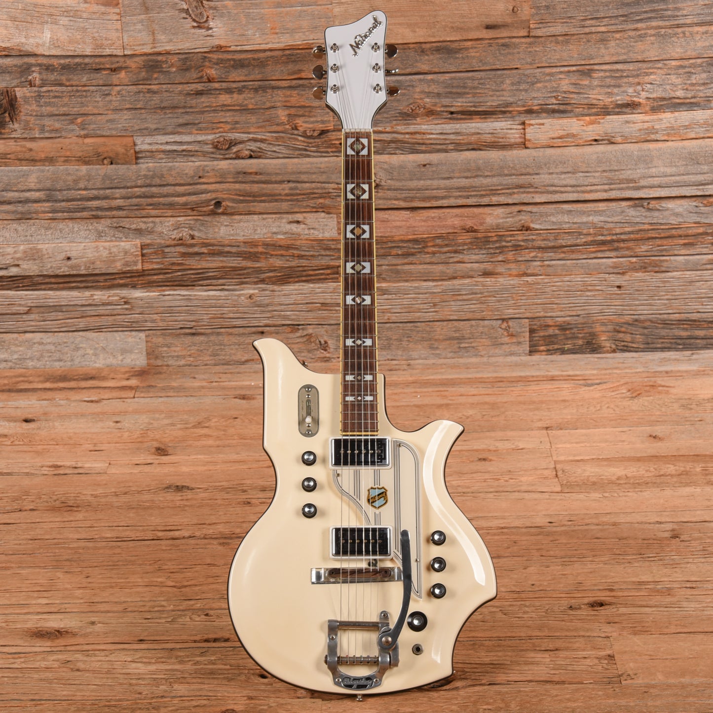 National Glenwood 99 Snow White 1965 Electric Guitars / Solid Body