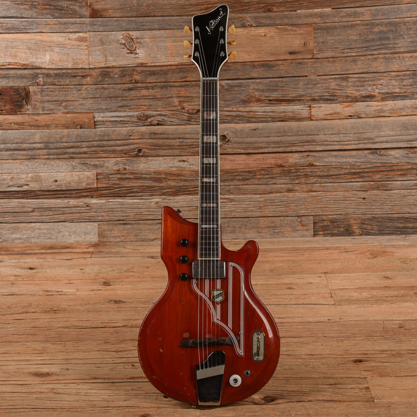 National Westwood 75 Cherry 1960s Electric Guitars / Solid Body