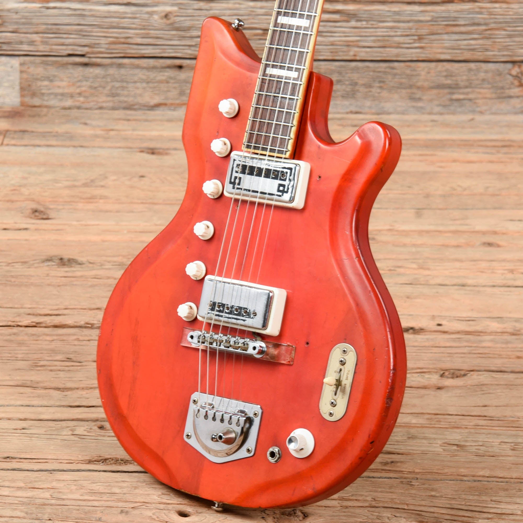 National Westwood 77 Red Refin 1960s Electric Guitars / Solid Body