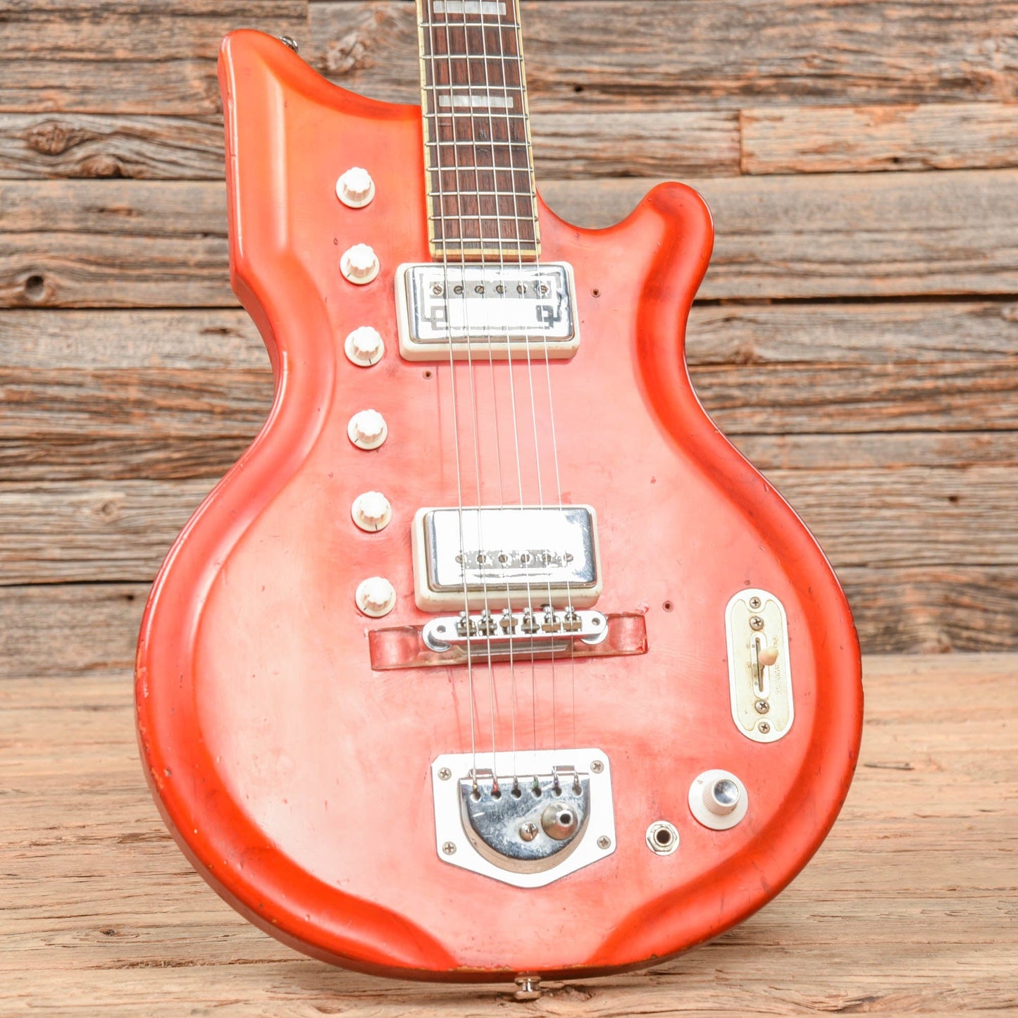 National Westwood 77 Red Refin 1960s Electric Guitars / Solid Body