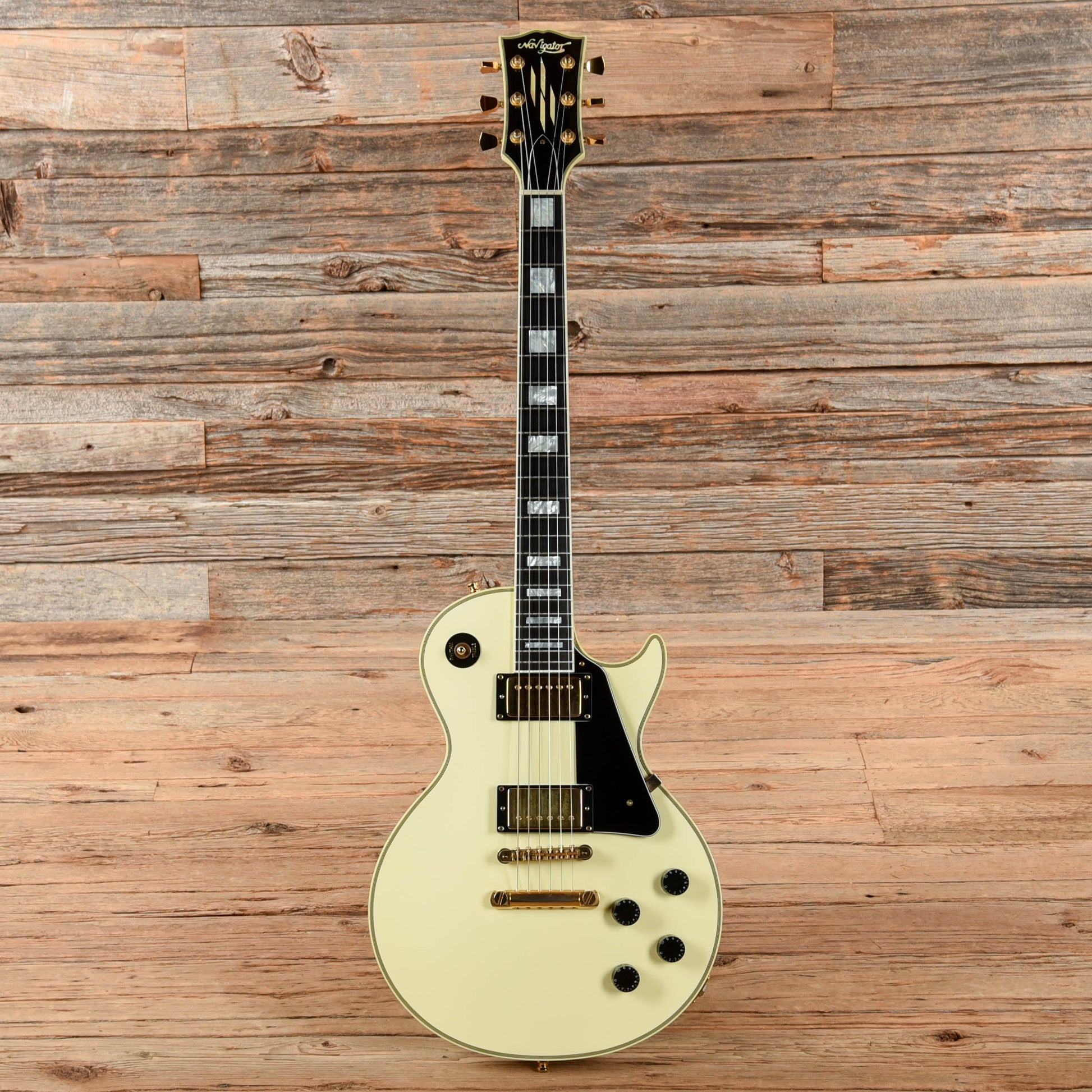 Navigator N-LP-480CTM White 2017 Electric Guitars / Solid Body