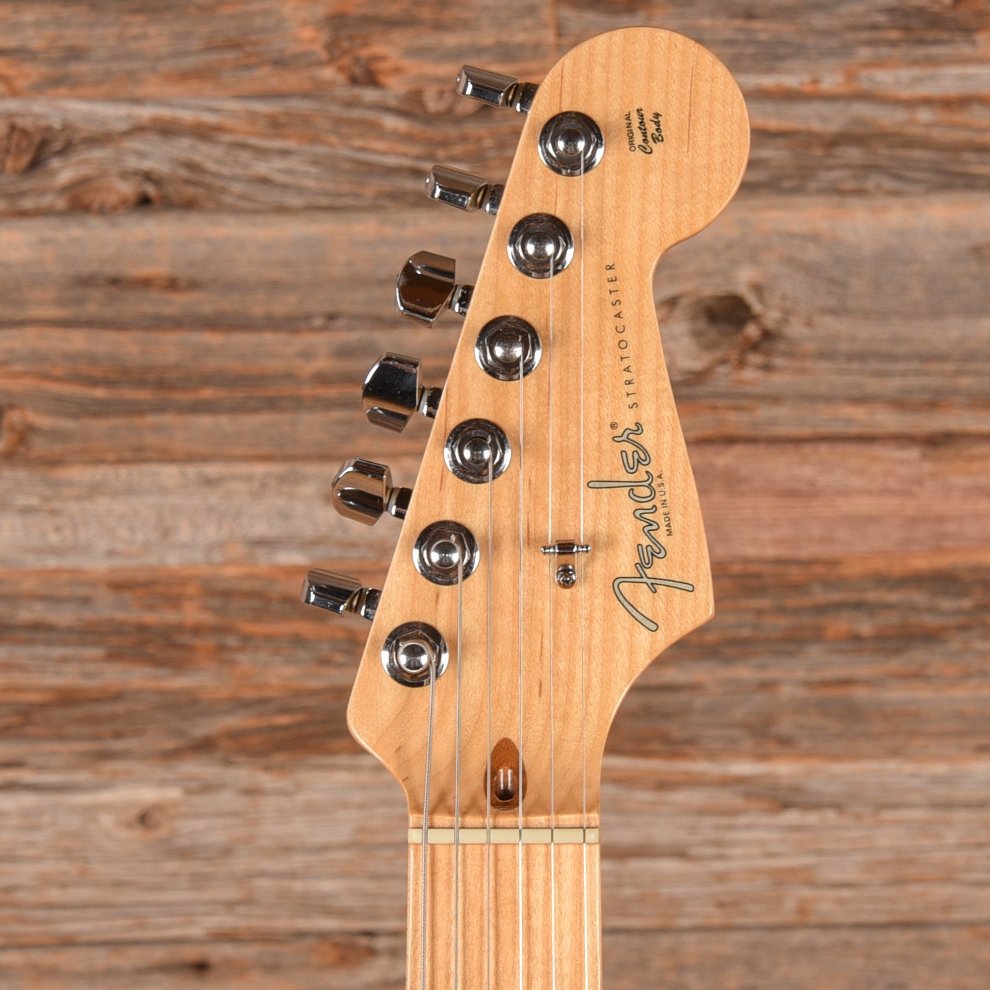 Fender American Standard Stratocaster Neck with Unknown Fender Body Autumn Blaze Metallic
