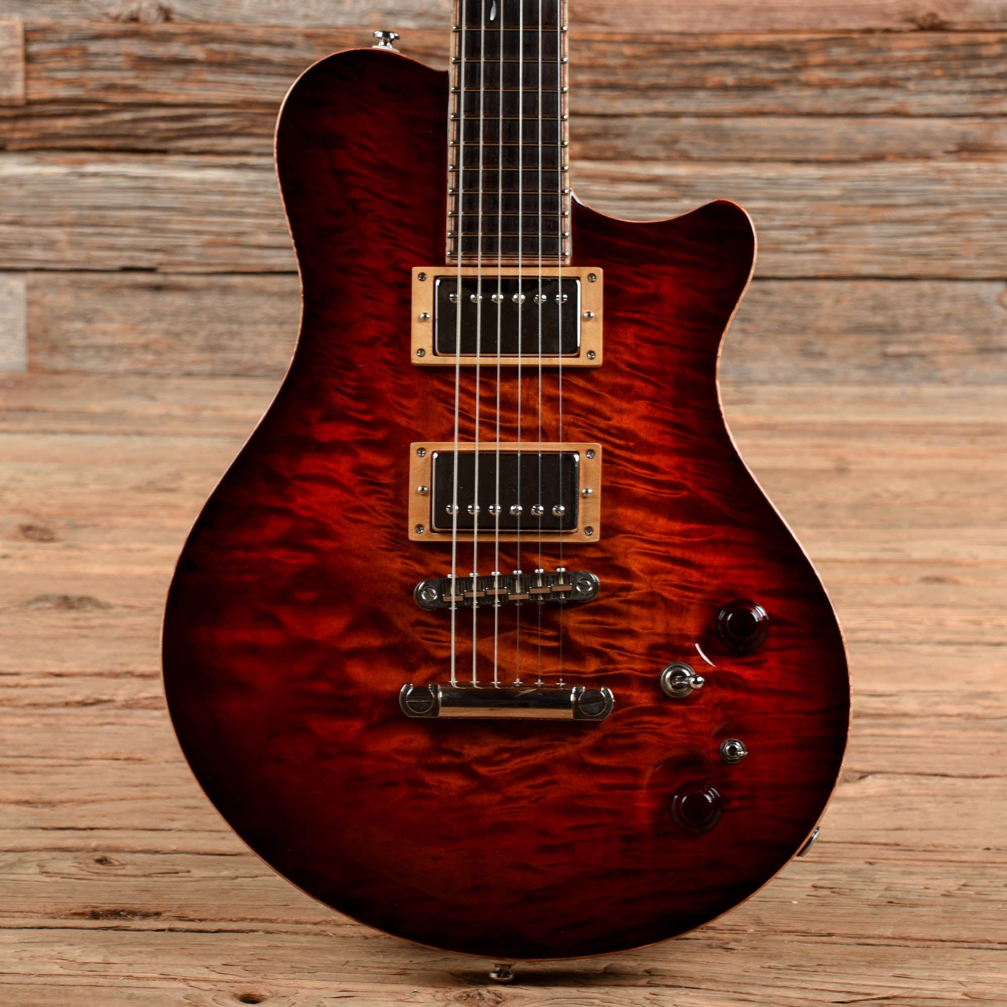 Voodoo Custoom New Orleans Guitar Company Voodoo Custom Sunburst – Chicago Music Exchange