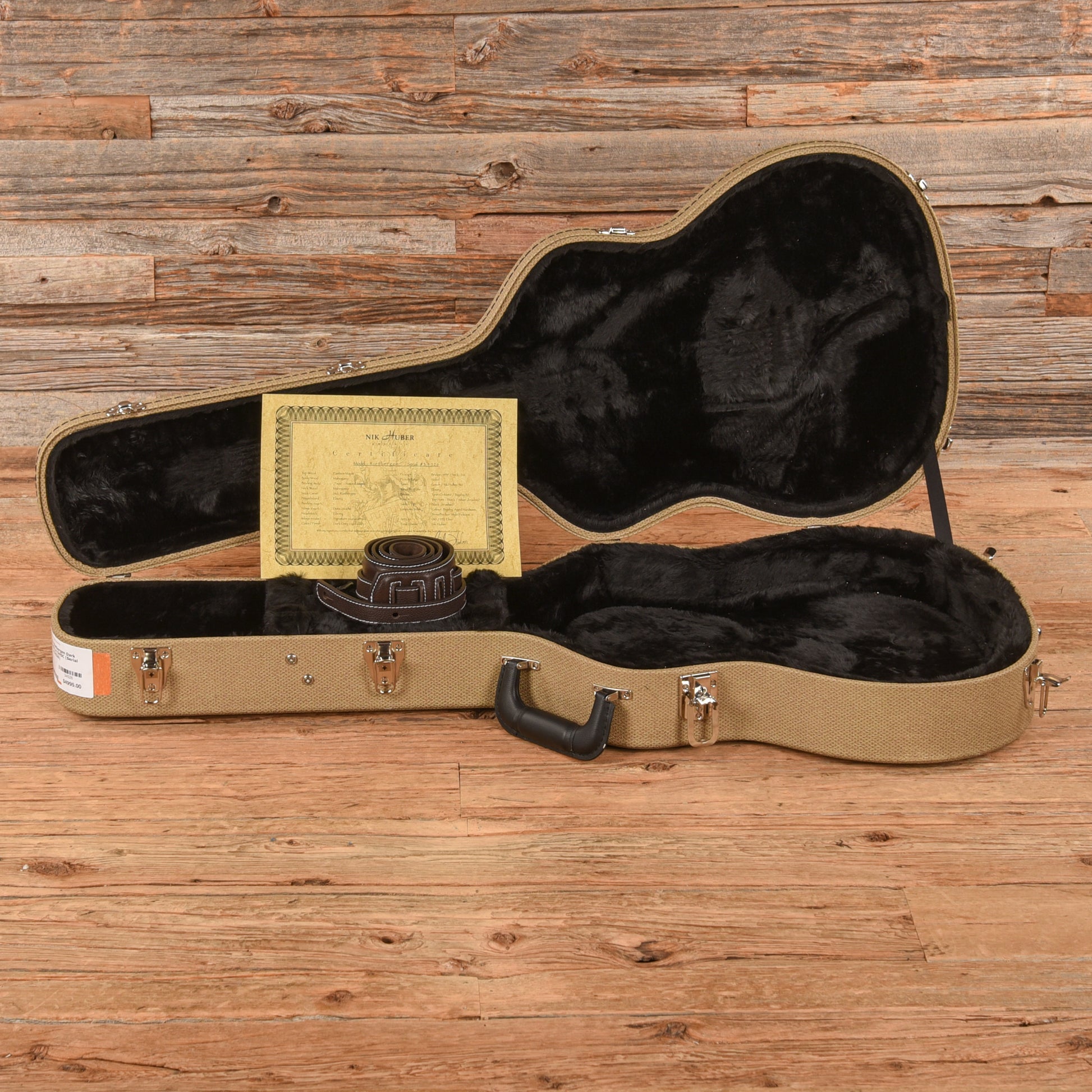 Nik Huber Rietbergen Dark Grey Metallic Electric Guitars / Semi-Hollow