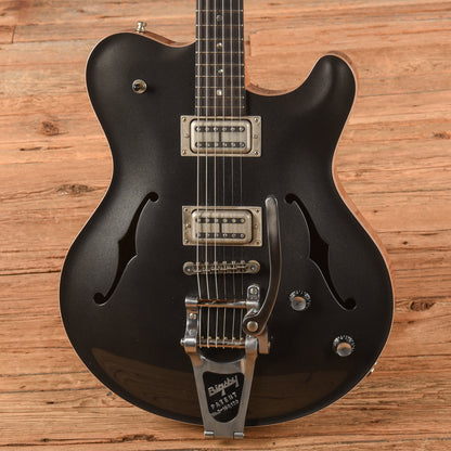 Nik Huber Rietbergen Dark Grey Metallic Electric Guitars / Semi-Hollow