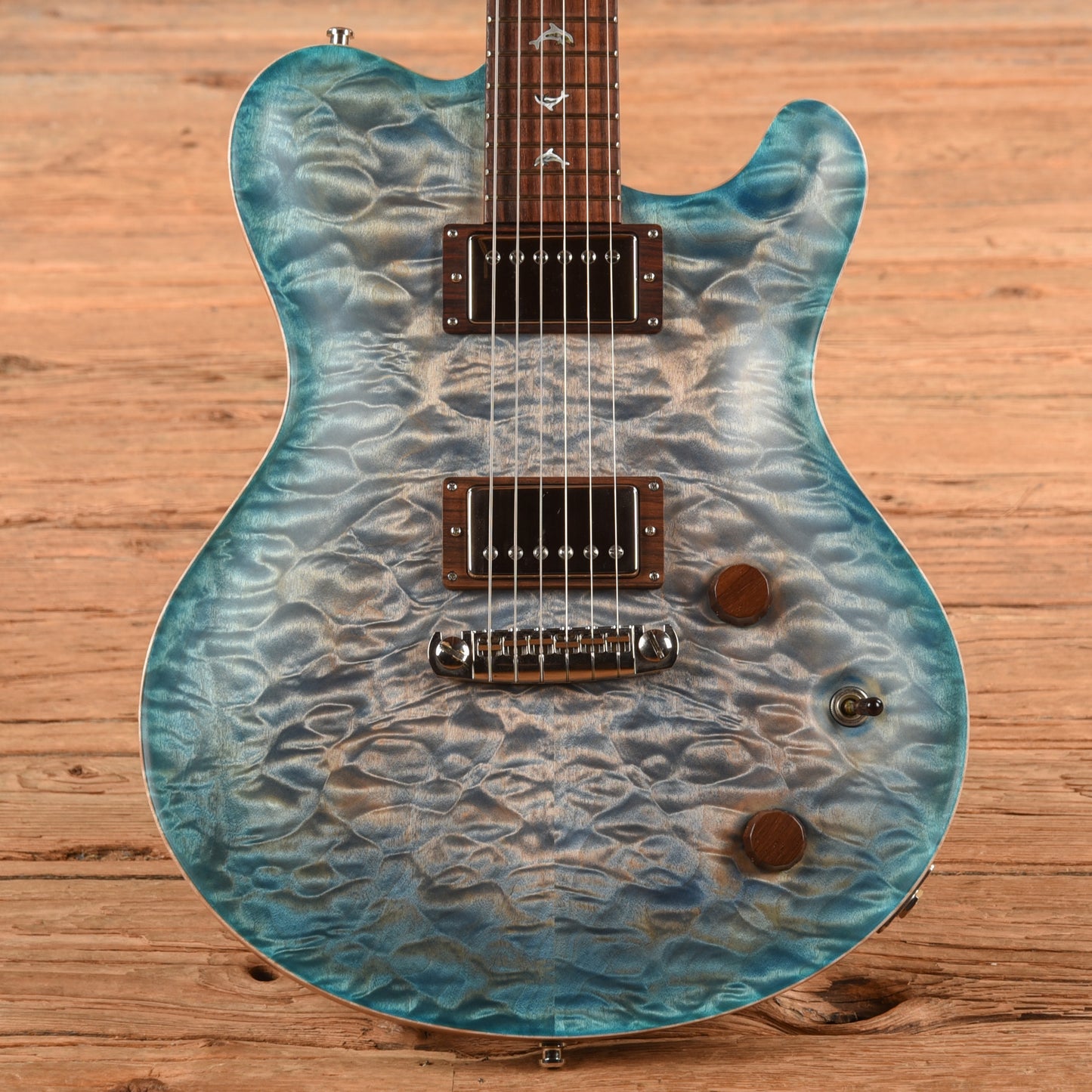 Nik Huber Dolphin 2 Blue Burst 2024 Electric Guitars / Solid Body