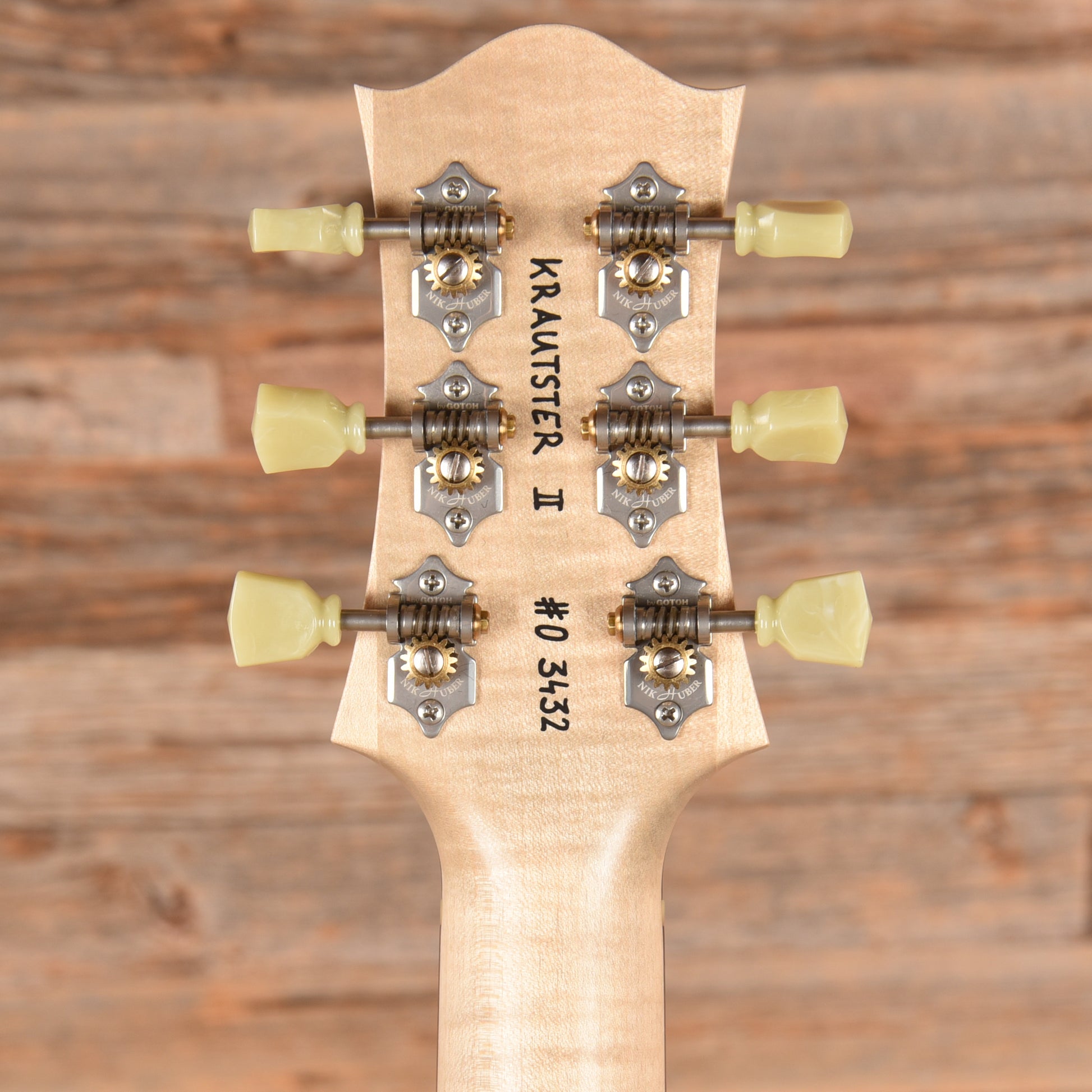 Nik Huber Krautster II Black 2020 Electric Guitars / Solid Body