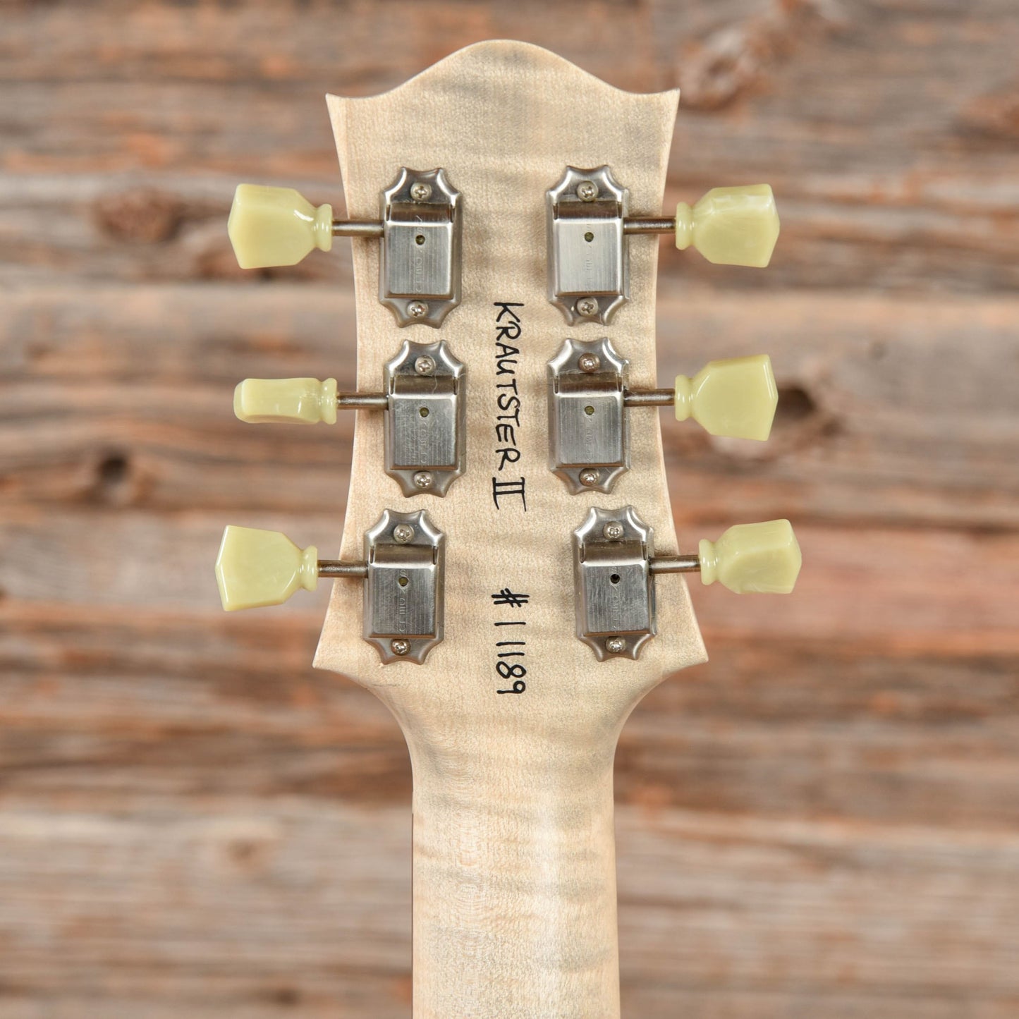 Nik Huber Krautster II Worn Ice Blue 2012 Electric Guitars / Solid Body