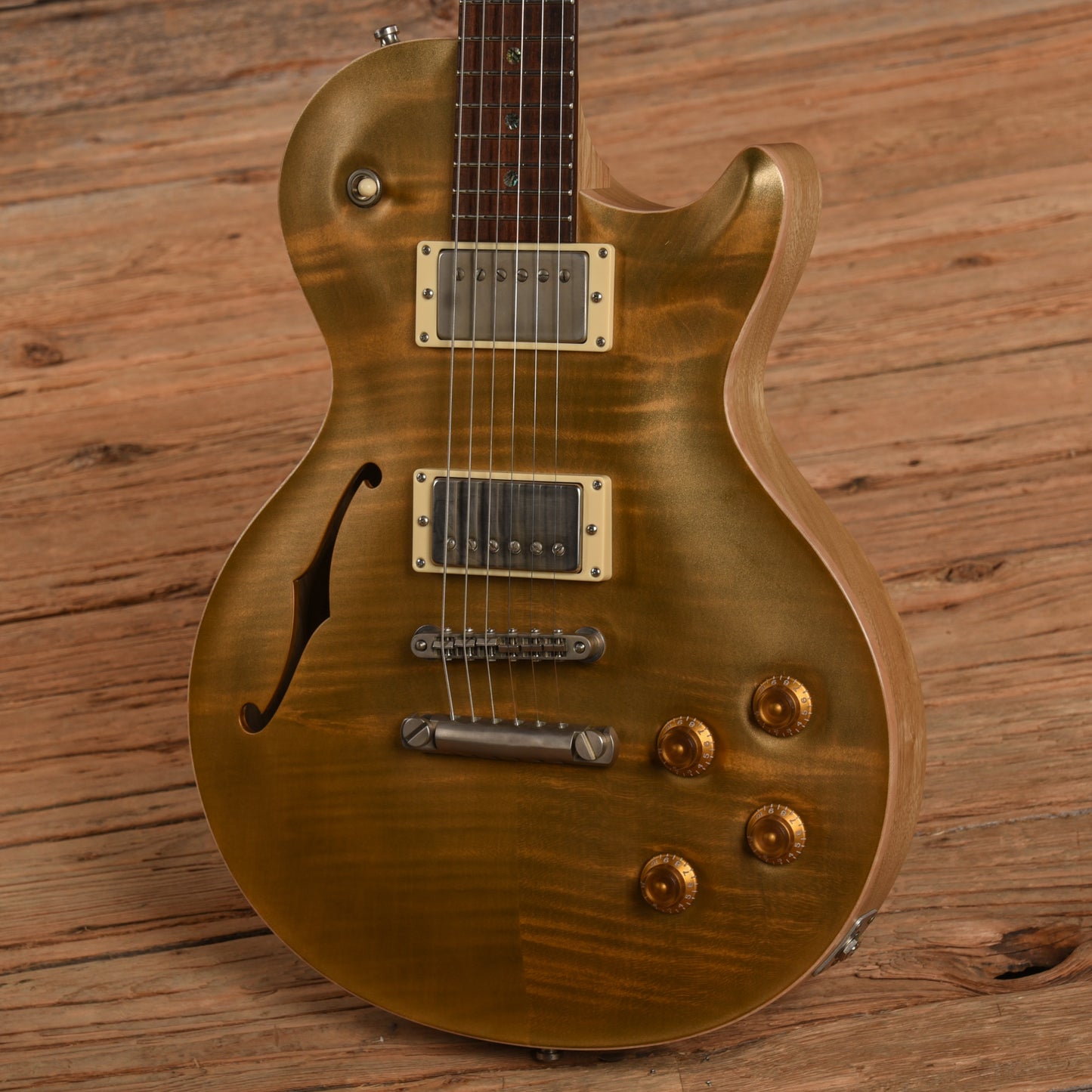 Nik Huber Orca Super Hollow Gold 2023 Electric Guitars / Solid Body