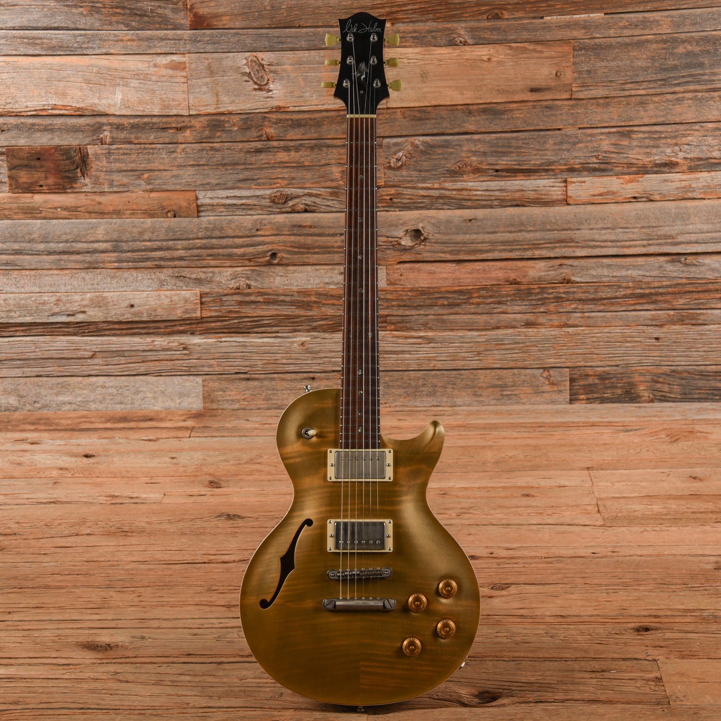 Nik Huber Orca Super Hollow Gold 2023 Electric Guitars / Solid Body