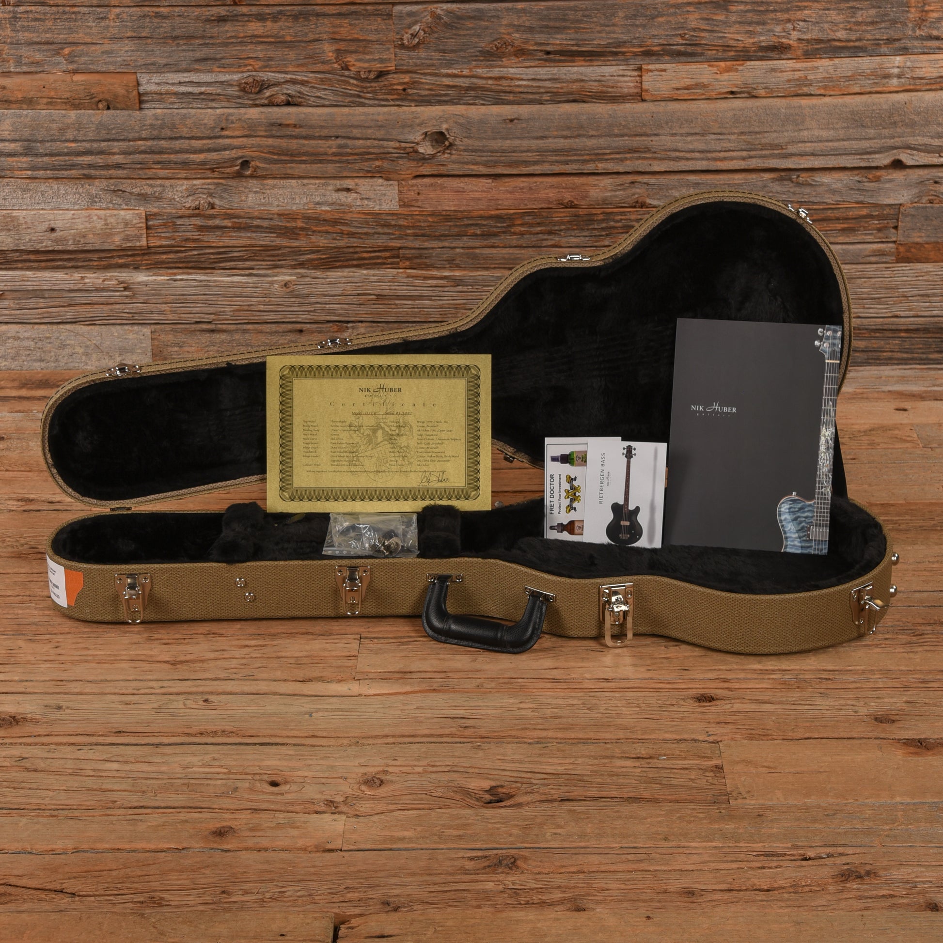 Nik Huber Orca Super Hollow Gold 2023 Electric Guitars / Solid Body