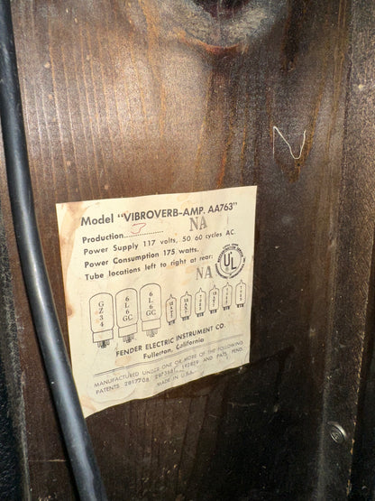 Fender Vibroverb 1x15" Combo  1964