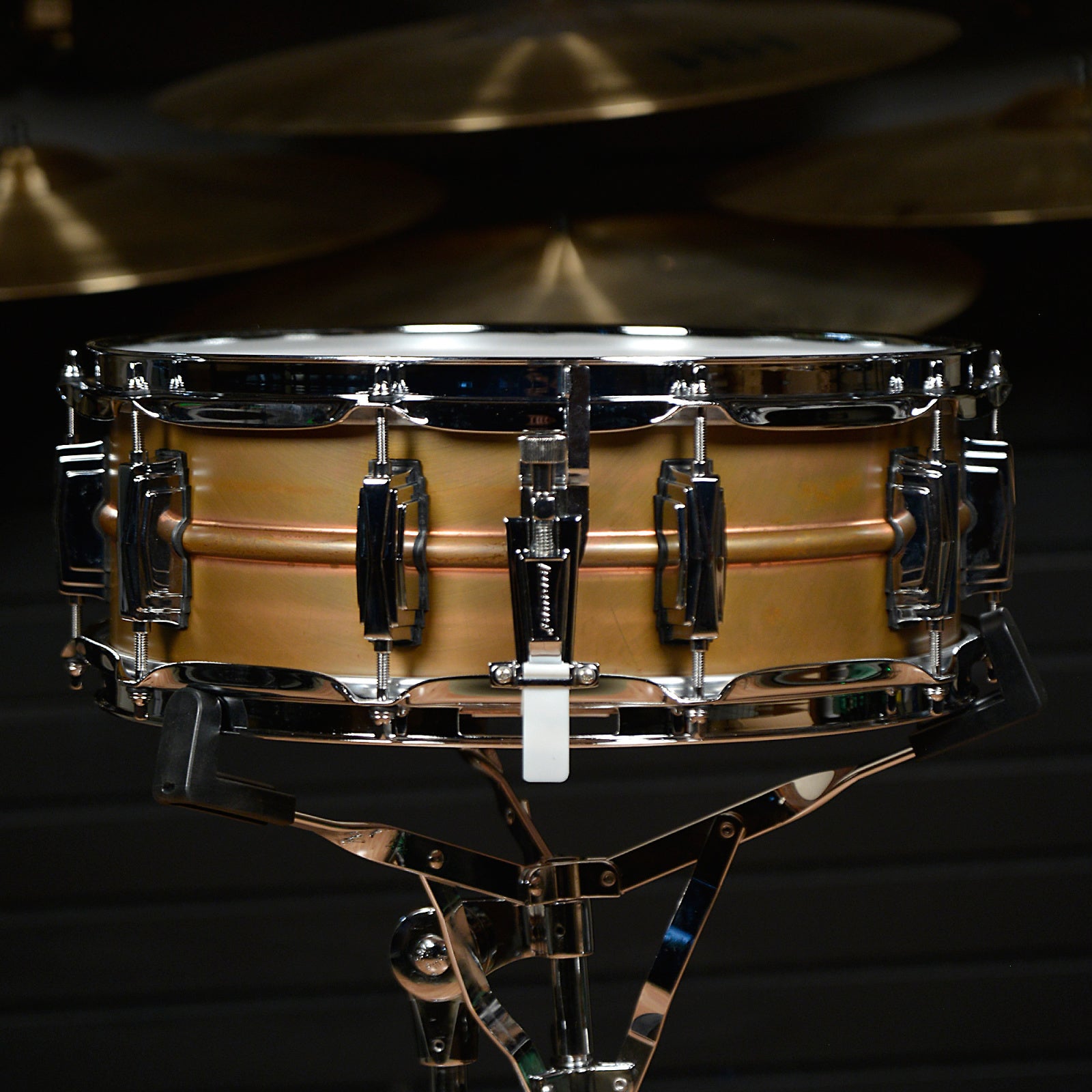 Ludwig 5x14 Raw Copper Phonic Snare Drum