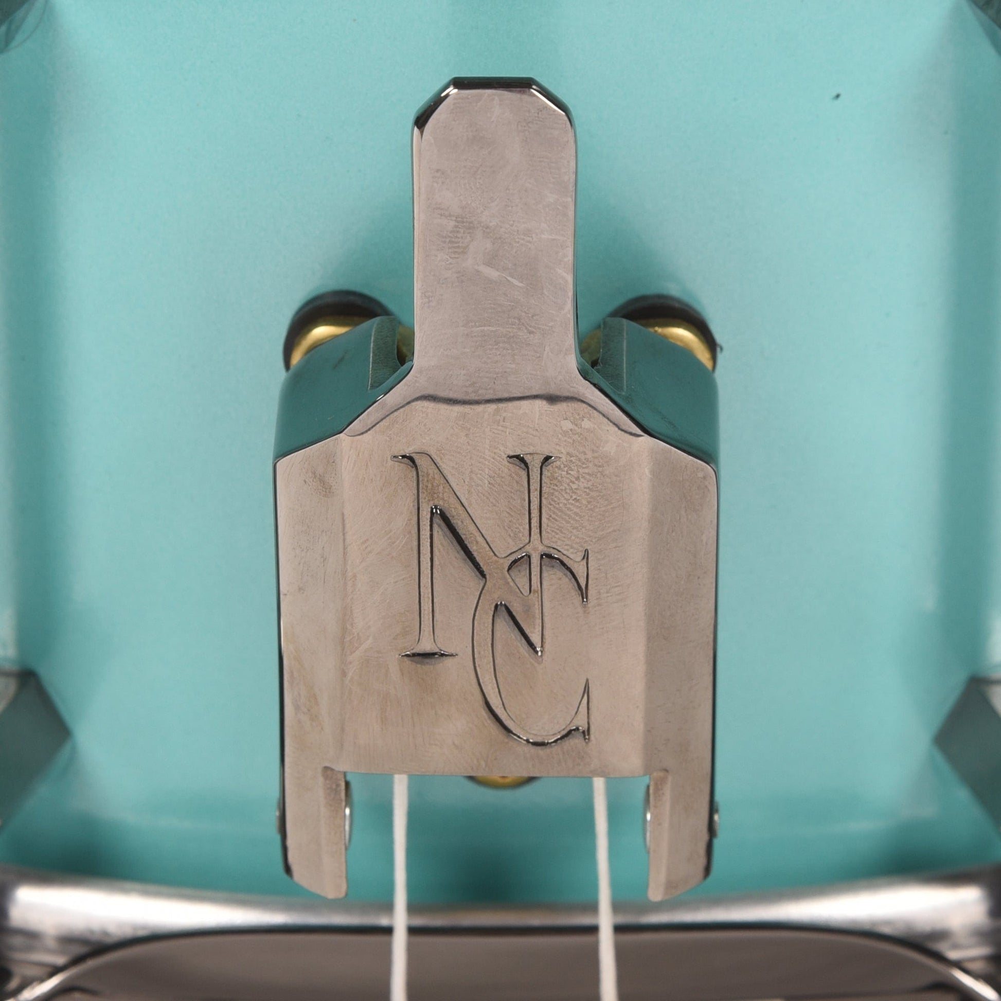 Noble & Cooley 6x14 Alloy Classic Snare Drum Mint Green w/Black Nickel Drums and Percussion / Acoustic Drums / Snare