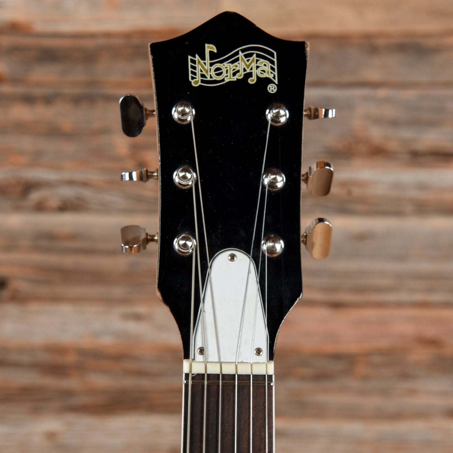 Norma 6 String 2 P/U Double Cut/Hollow Body/Vibrato Sunset Sunburst Electric Guitars / Hollow Body