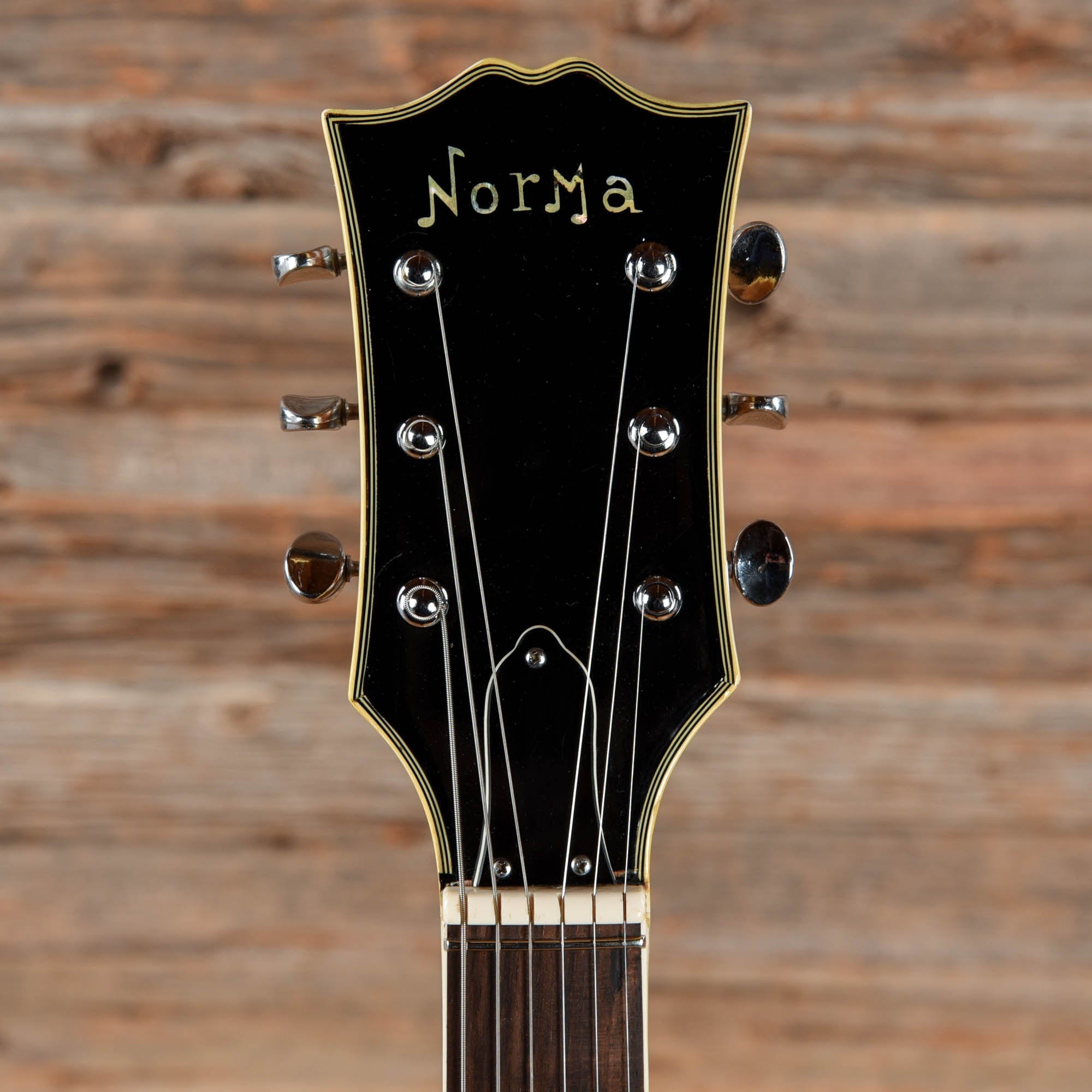 Norma EG673 Cherry Sunburst 1960s Chicago Music Exchange