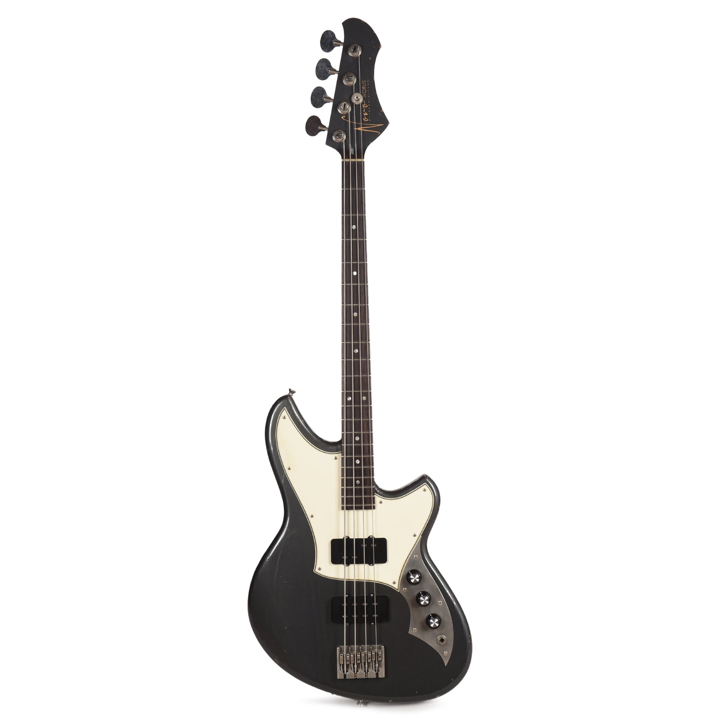 Novo Ivorus Bass Charcoal Frost Light Distress Bass Guitars / 4-String