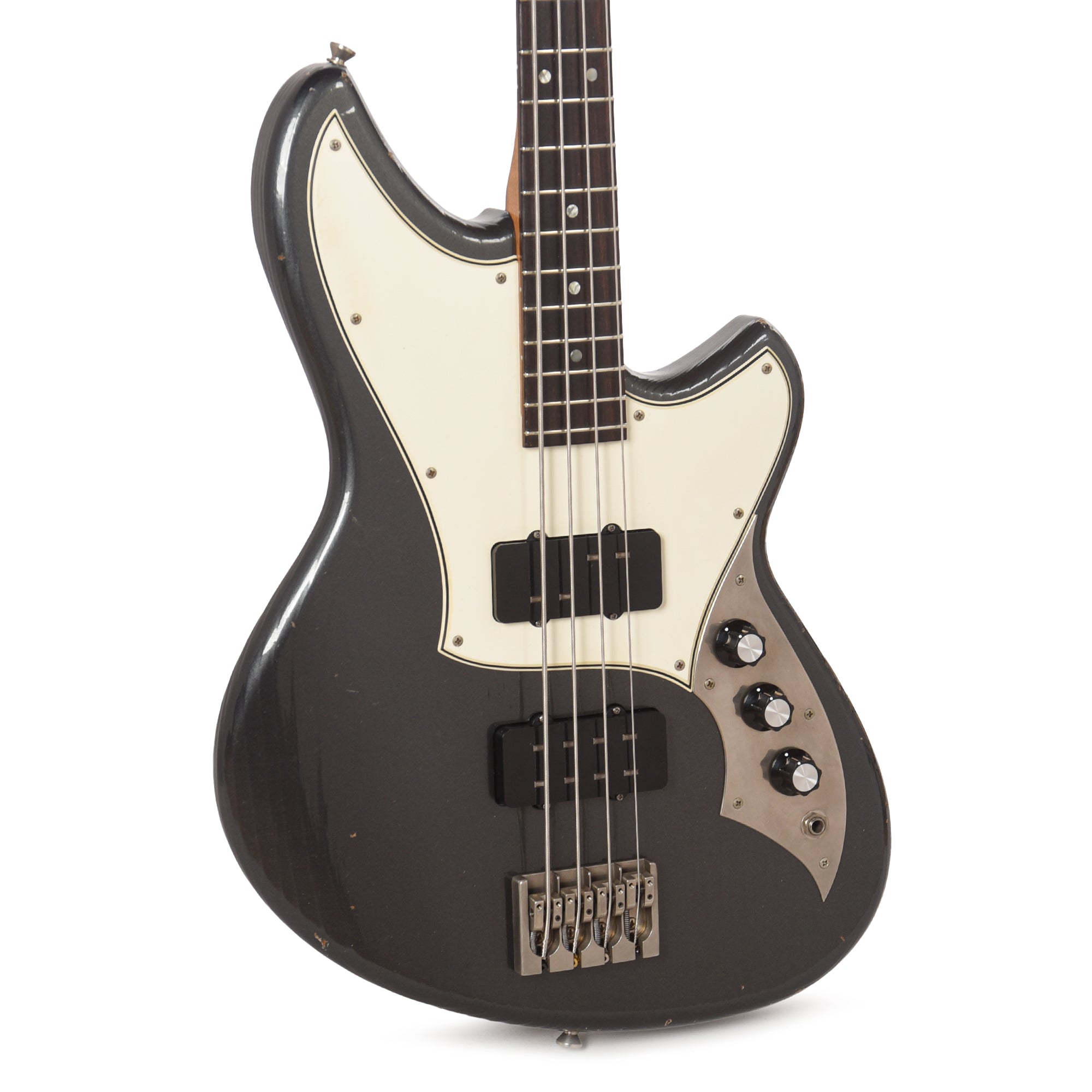 Novo Ivorus Bass Charcoal Frost Light Distress Bass Guitars / 4-String