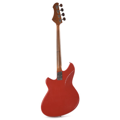 Novo Ivorus Bass Fiesta Red Light Distress Bass Guitars / 4-String