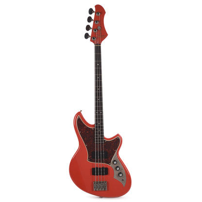 Novo Ivorus Bass Fiesta Red Light Distress Bass Guitars / 4-String