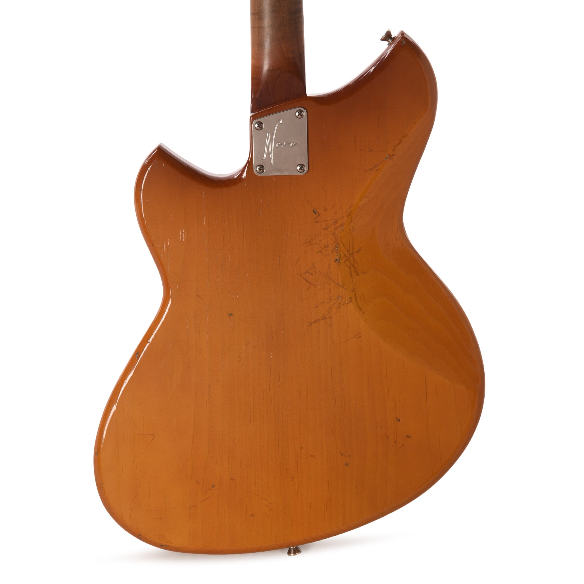 Novo Custom Serus J Light Distress Nicotine Blonde w/Fralin P90 Pickups Electric Guitars