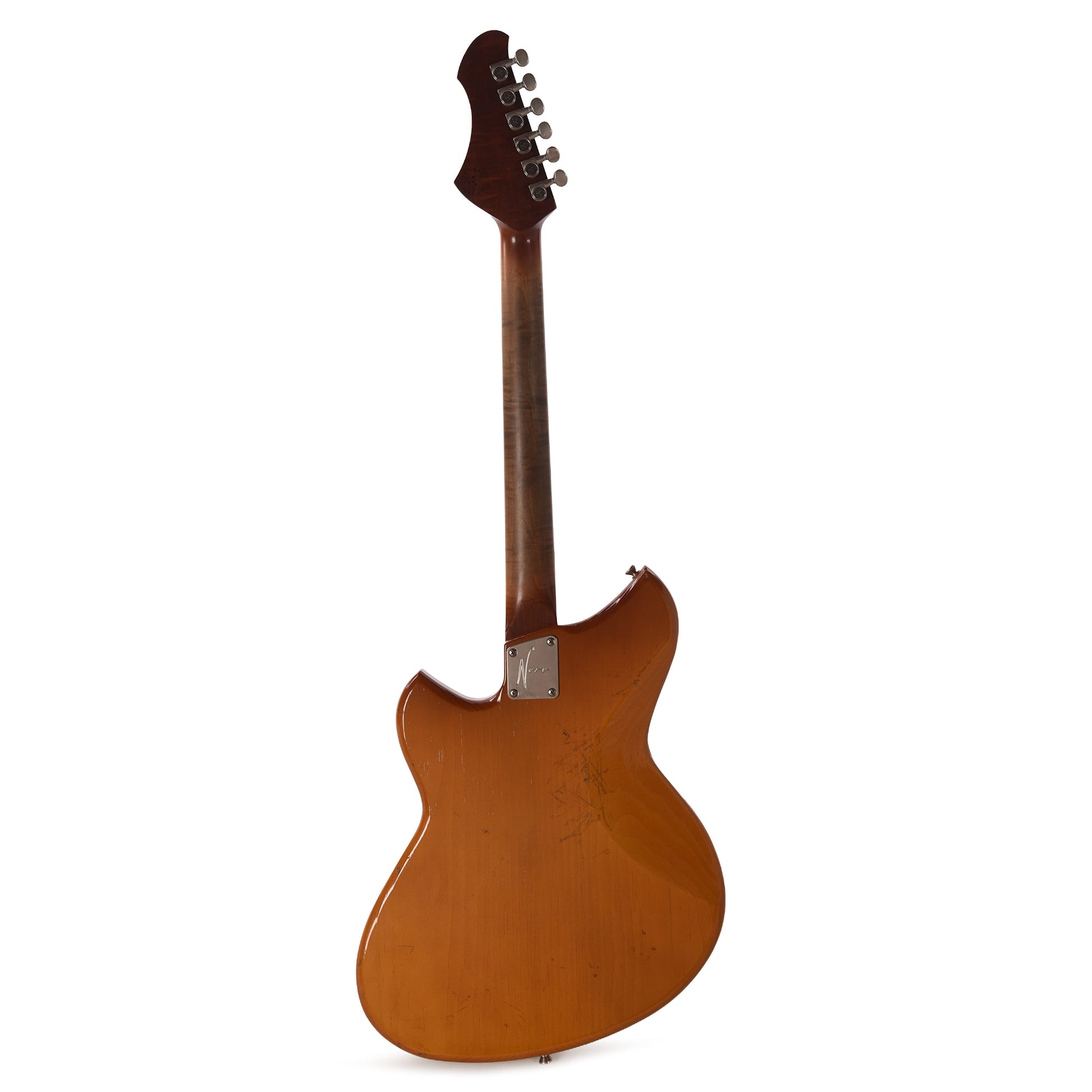 Novo Custom Serus J Light Distress Nicotine Blonde w/Fralin P90 Pickups Electric Guitars