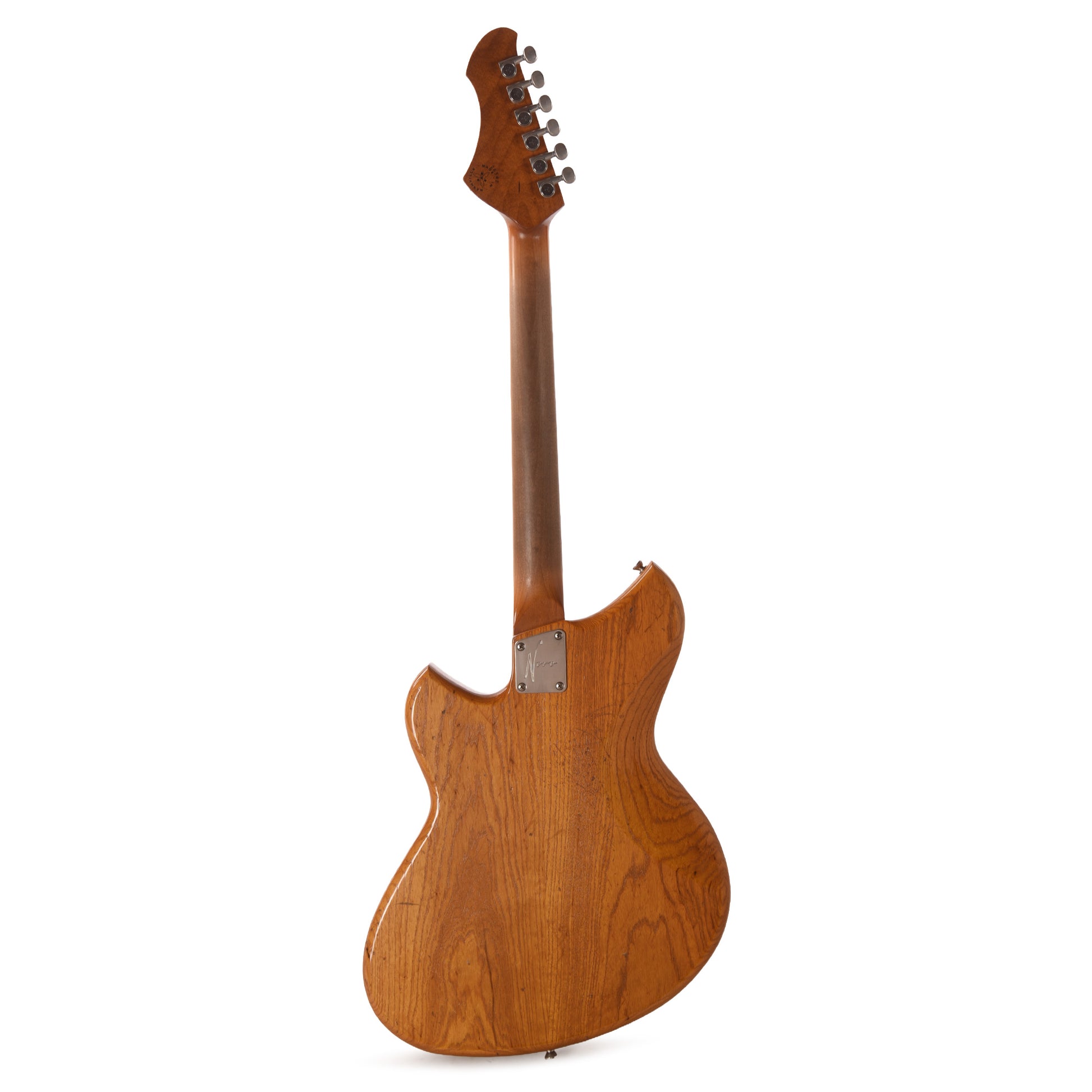 Novo Dealer Limited Miris J HH Harmony Burst Light Distress w/ Amber Back & Sides & Lollar Low Wind Imperial Humbuckers Electric Guitars
