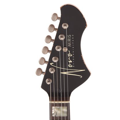 Novo Dealer Limited Miris JHH Cat's Eye Burst Light Distress w/Lollar Low-Wind Imperials Electric Guitars