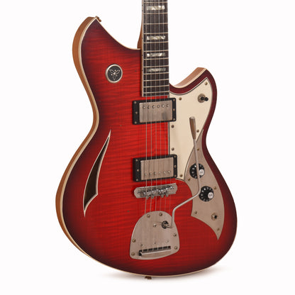 Novo Dealer Limited Miris JHH Harmony Burst Light Distress w/Lollar Low-Wind Imperials Electric Guitars