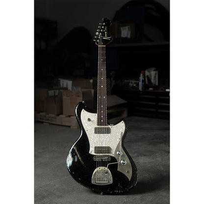 Novo Dealer Limited Serus J Starry Night Over Lake Sonic Blue Medium Distress w/ Lollar P-90 Pickups Electric Guitars