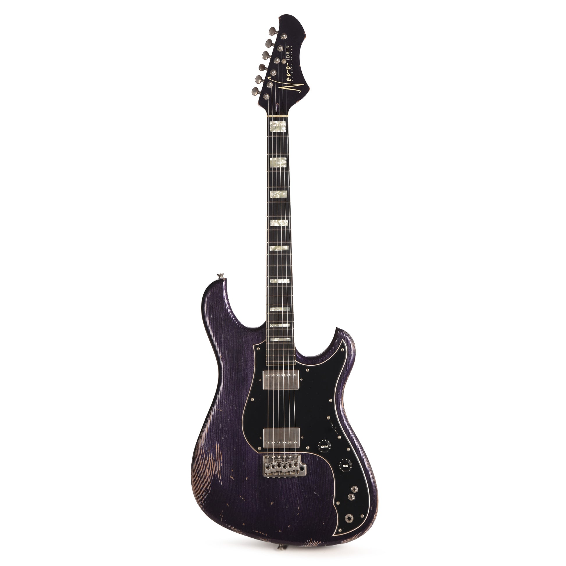 Novo Idris H2 Purple Stranger Medium Distress w/ Fralin Modern PAF Pickups Electric Guitars