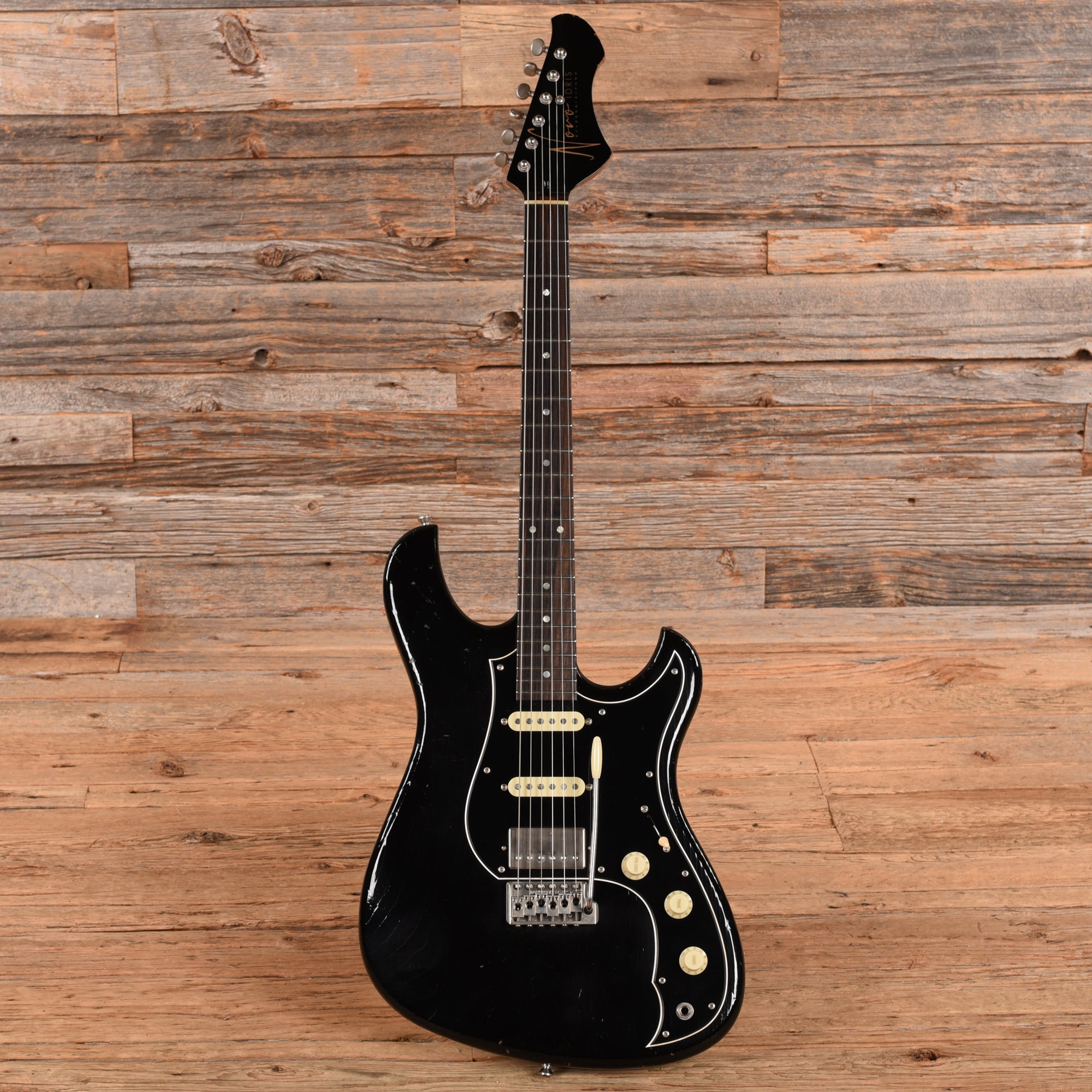 Novo Idris HSS Black Electric Guitars