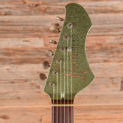 Novo Idris S3 Coke Bottle Green Sparkle 2024 Electric Guitars