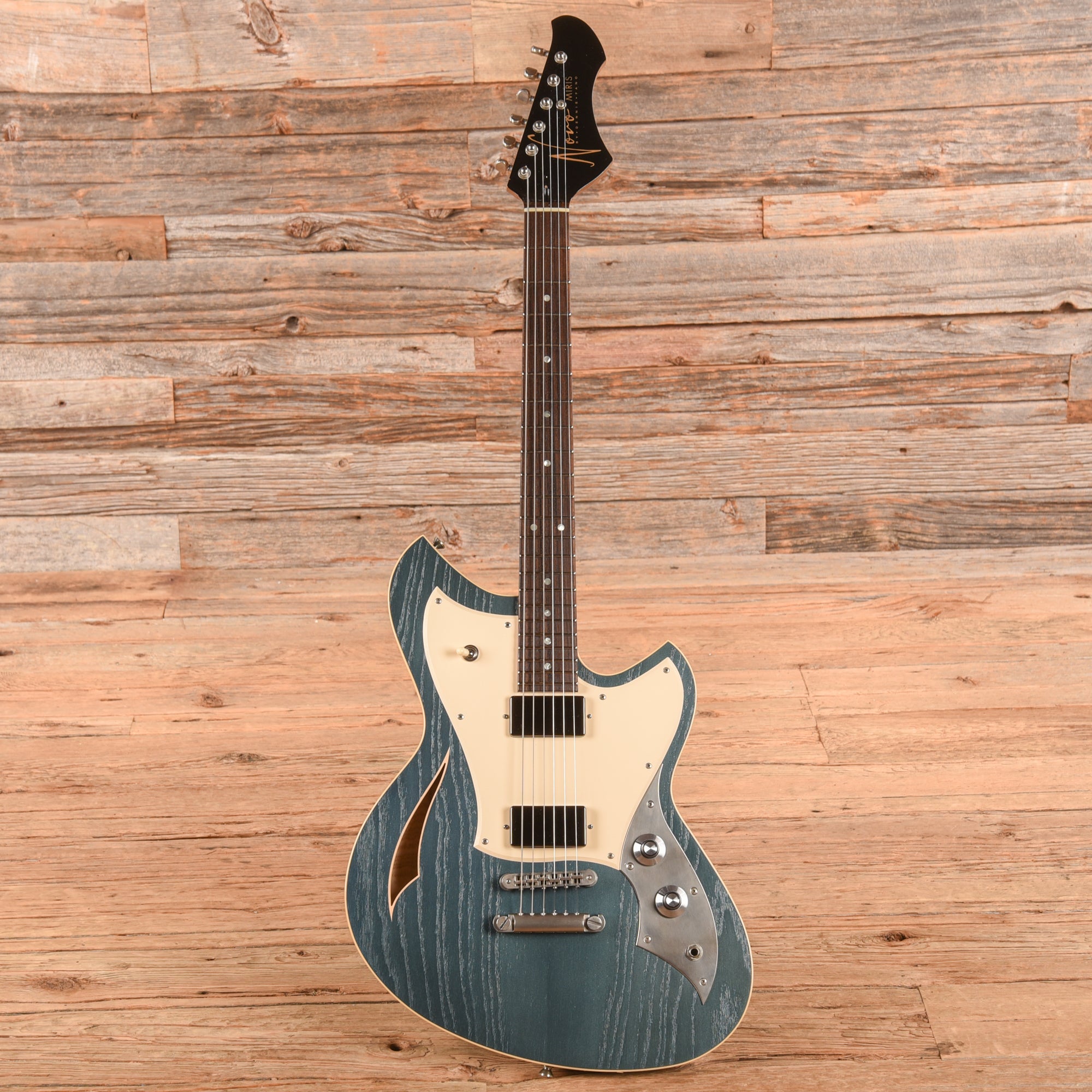 Novo Miris H2 Aged Pelham Blue 2025 Electric Guitars