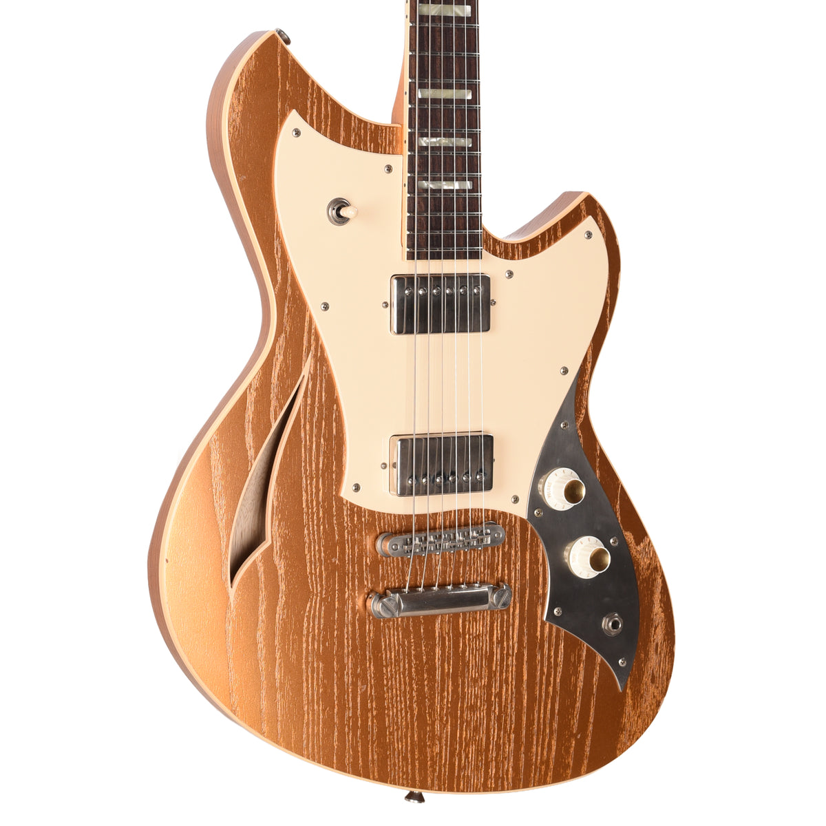 Novo Miris H2 Aztec Gold Light Distress w/ Fralin Pure PAF Pickups Electric Guitars