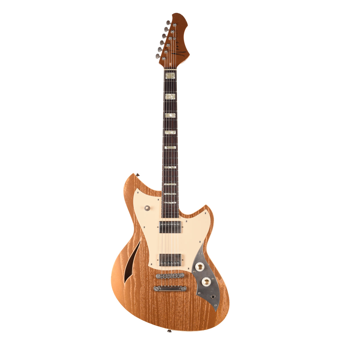 Novo Miris H2 Aztec Gold Light Distress w/ Fralin Pure PAF Pickups Electric Guitars