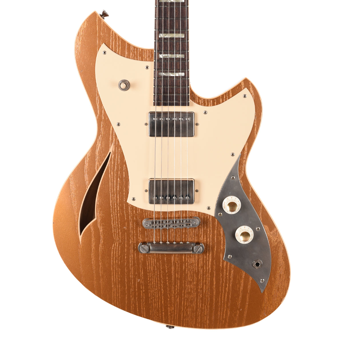 Novo Miris H2 Aztec Gold Light Distress w/ Fralin Pure PAF Pickups Electric Guitars