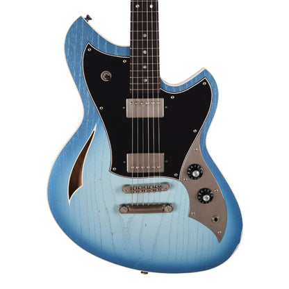 Novo Miris H2 Lake Sonic Burst Light Distress w/ Fralin Pure PAF Pickups Electric Guitars