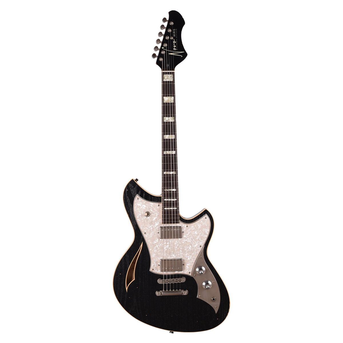 Novo Miris H2 Starry Night Light Distress w/ Fralin Pure PAF Pickups Electric Guitars