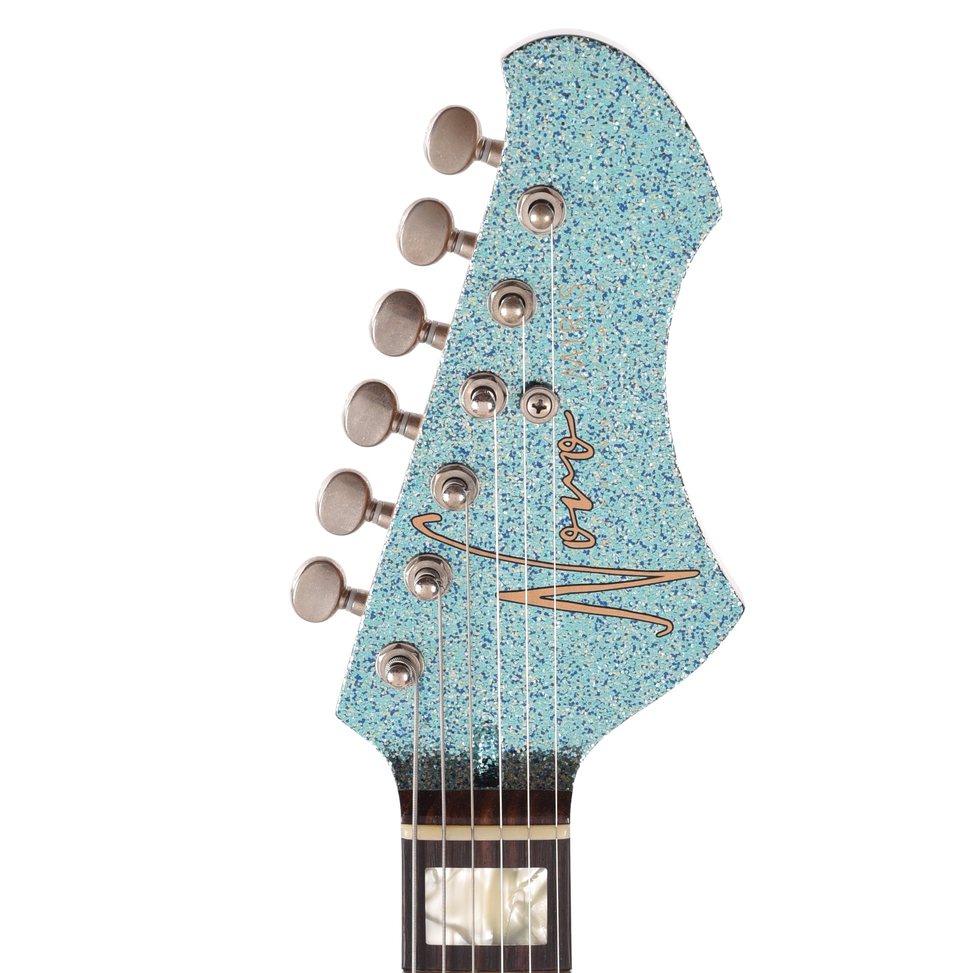 Novo Miris J Mermaid Sparkle Extra Light Distress w/ Lollar Gold Foil Pickups Electric Guitars