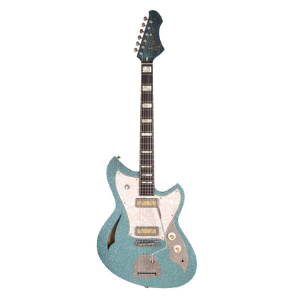 Novo Miris J Mermaid Sparkle Extra Light Distress w/ Lollar Gold Foil Pickups Electric Guitars