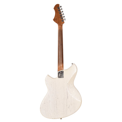 Novo Miris J Olympic White Light Distress w/ Lollar Gold Foil Pickups Electric Guitars