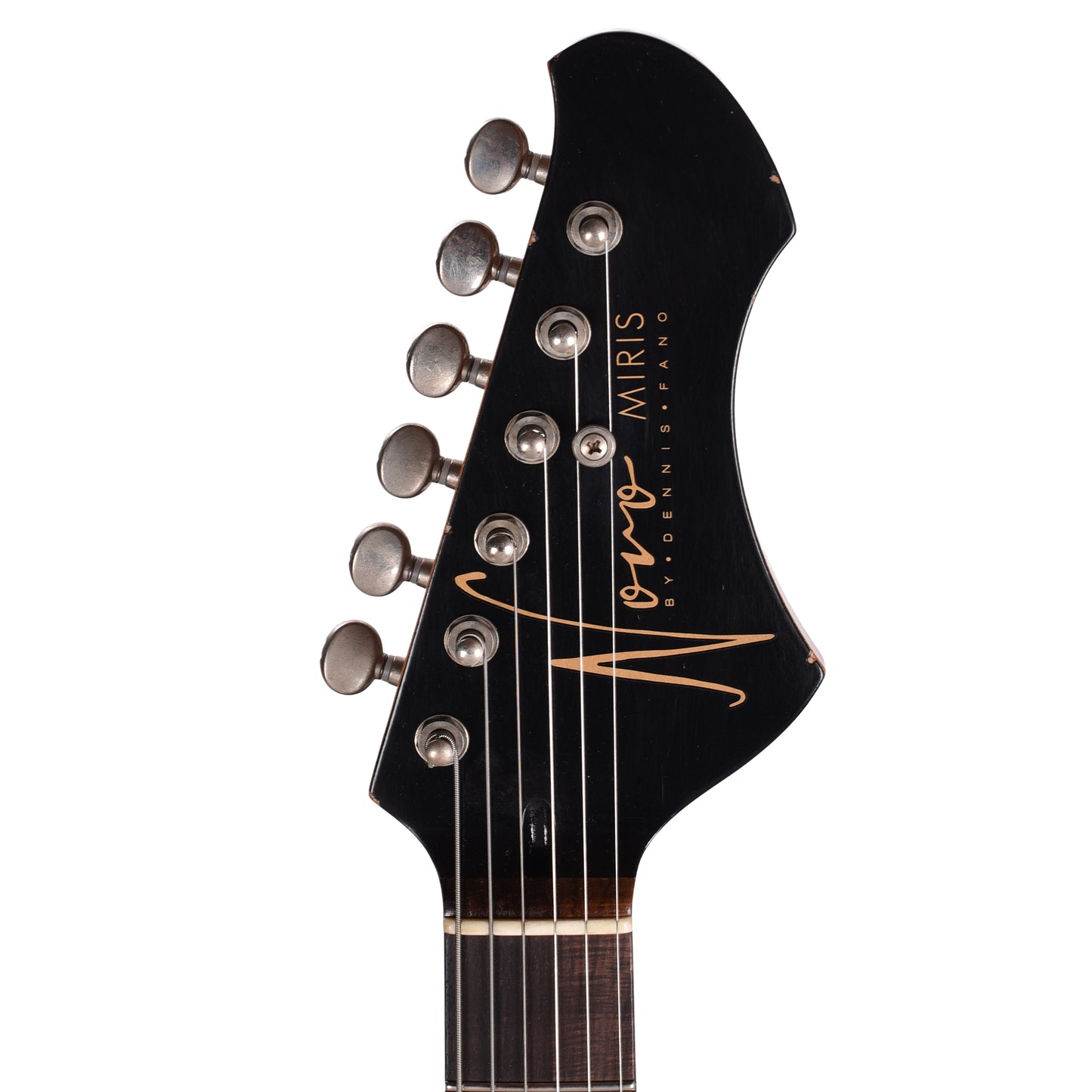 Novo Miris J Uffington Burst Light Distress w/ Fralin P-90s Electric Guitars