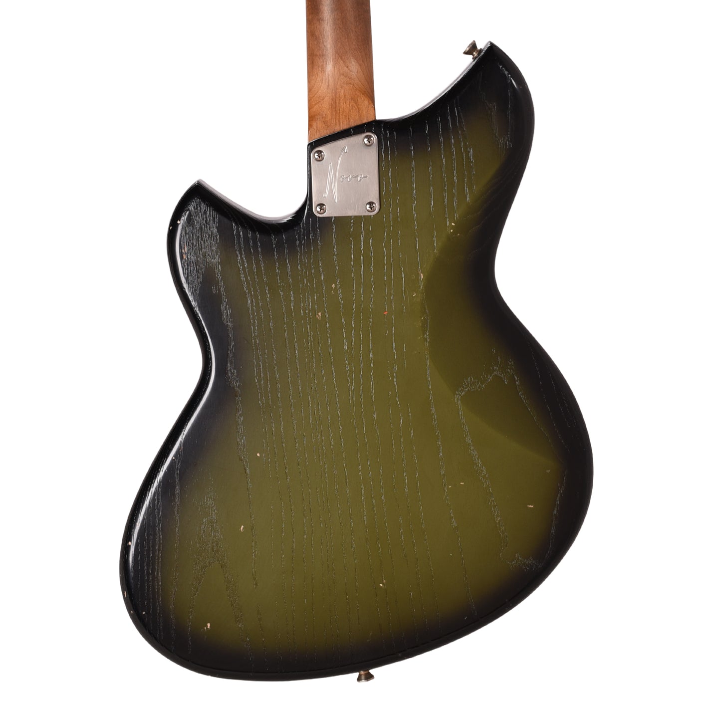 Novo Miris J Uffington Burst Light Distress w/ Fralin P-90s Electric Guitars