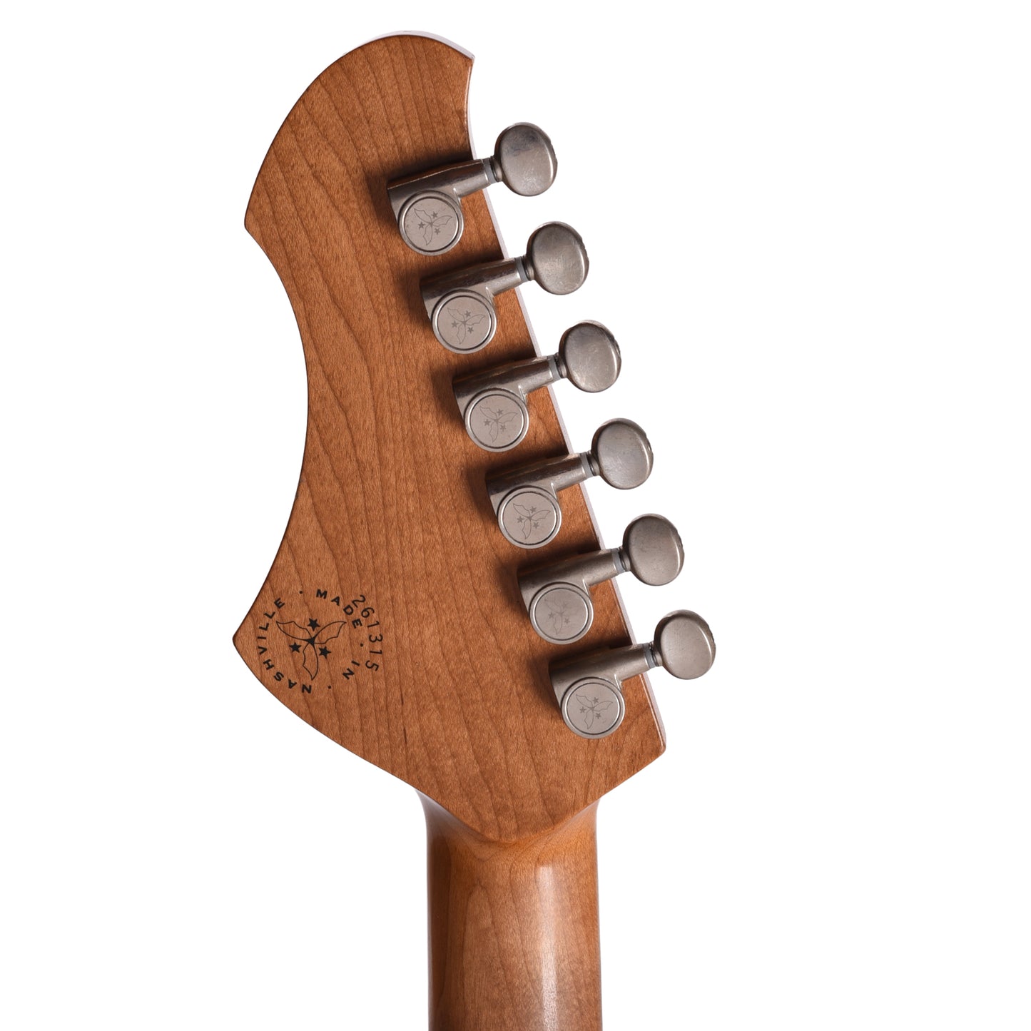 Novo Miris J Uffington Burst Light Distress w/ Fralin P-90s Electric Guitars