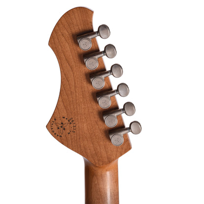 Novo Miris J Uffington Burst Light Distress w/ Fralin P-90s Electric Guitars