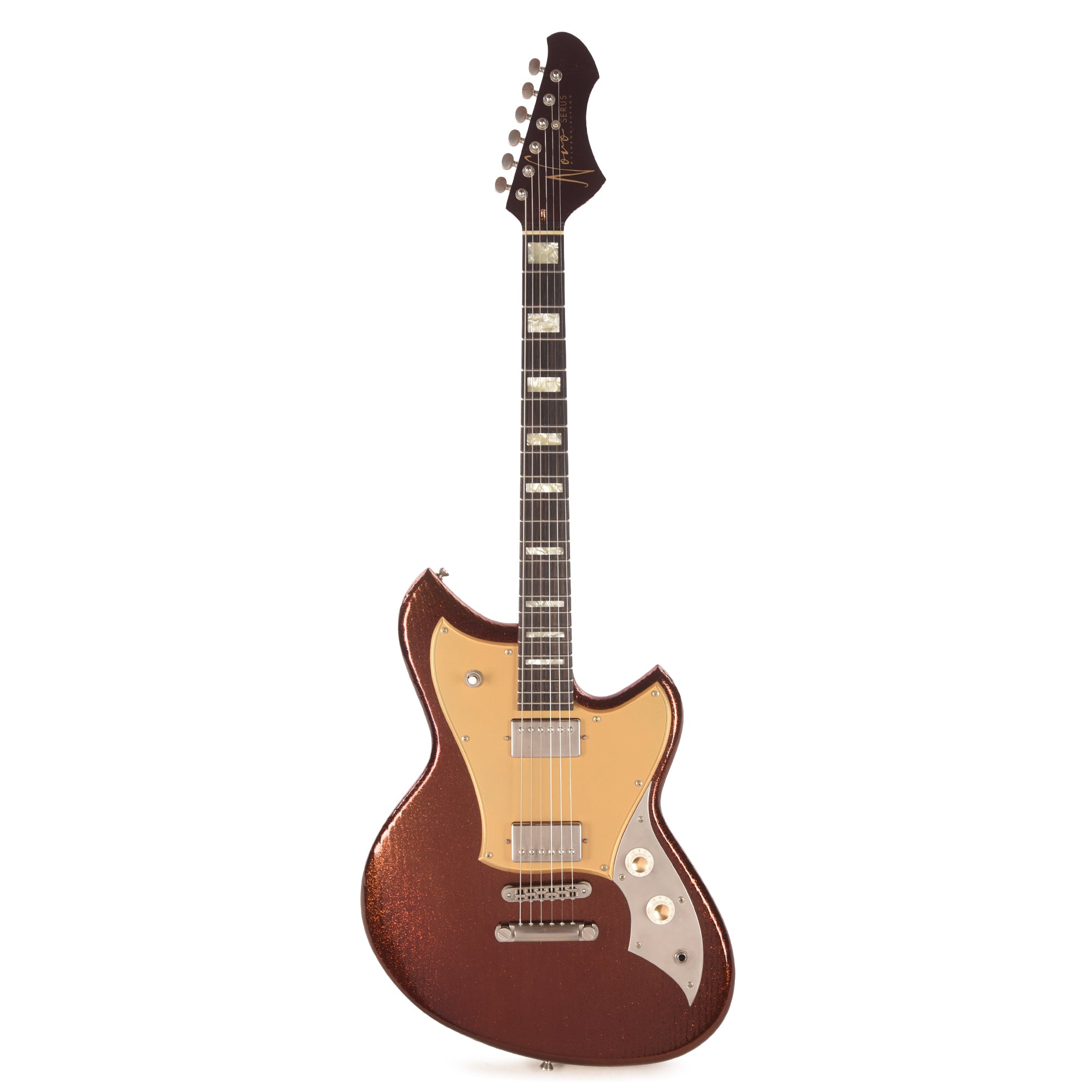 Novo Serus H2 Root Beer Sparkle Extra Light Distress w/ Fralin Pure PAF Pickups (Serial #26921) Electric Guitars