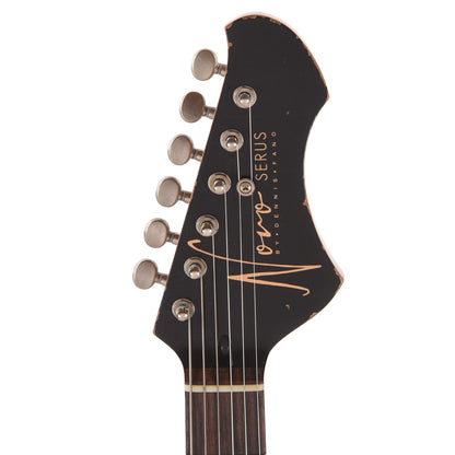 Novo Serus J '64 3-Tone Burst Medium Distress w/ Fralin P-90 Pickups Electric Guitars