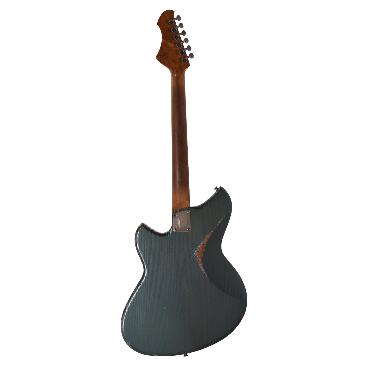 Novo Serus J Aged Pelham Blue Medium Distress w/ Fralin P-90 Pickups Electric Guitars