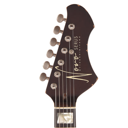 Novo Serus J Amber Burst Light Distress w/ Fralin P-90 Pickups Electric Guitars